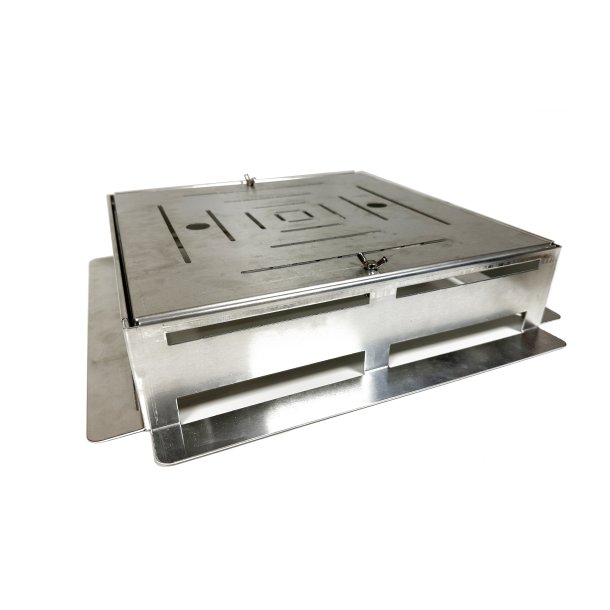 Inspektionskasse ALU 390x390x90mm