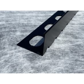 Kantskinne KA55AS alu mat sort